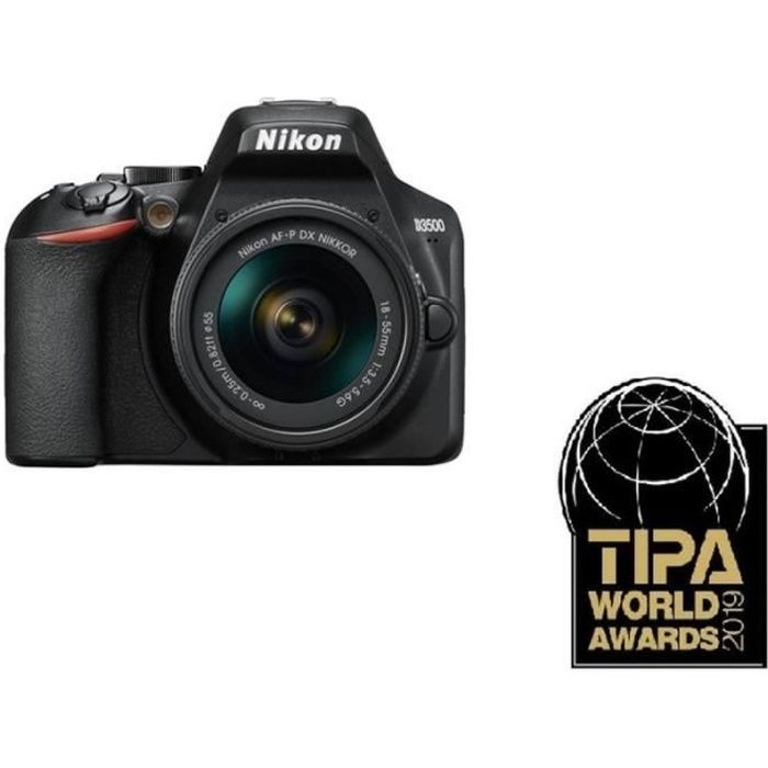 Appareil photo numérique reflex NIKON D3500 AFP DX 18-55VR + DX 70-300