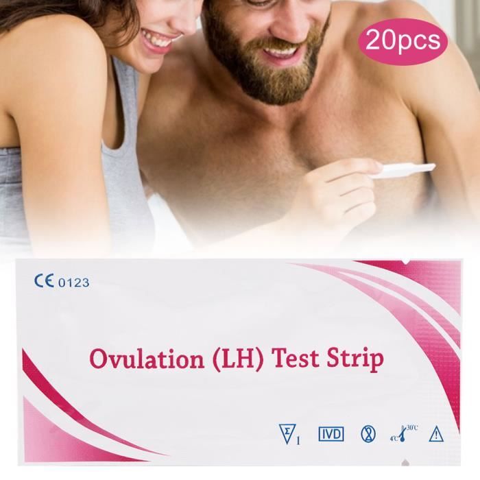 Bande De Test D'ovulation 20 Pièces - Précision LH Urine - Neuf