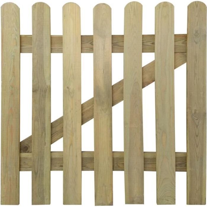 Portillon en bois pour jardin clearance