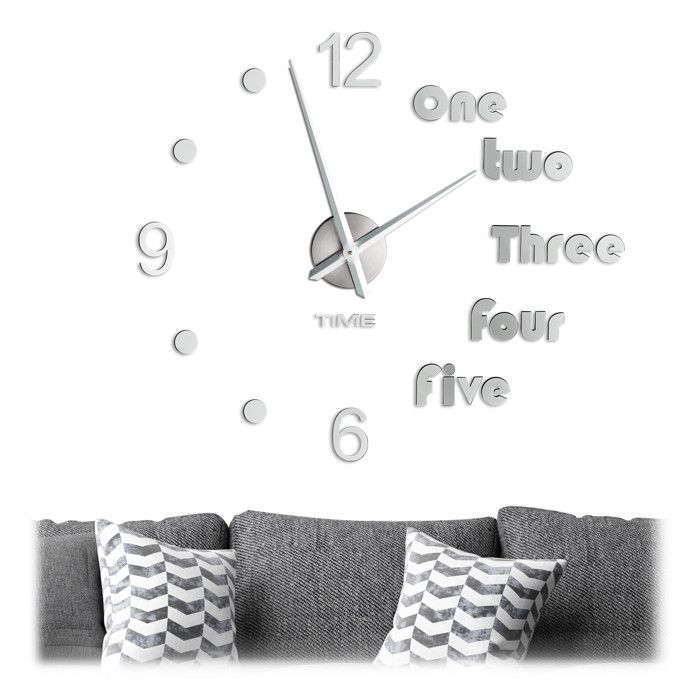 Kit De 5 Ensembles De Chiffres D'horloge DIY - Chiffres Arabes Et Romains En Plastique Doré Pour Décoration Et Réparation