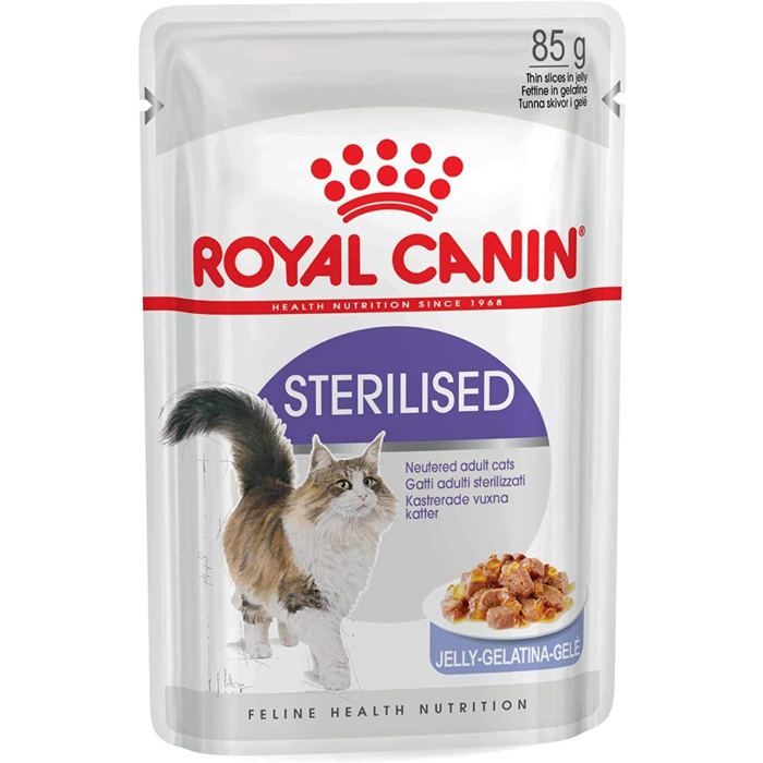 ROYAL CANIN GATTO STERILISED JELLY IN BUSTINE 12X85GR
