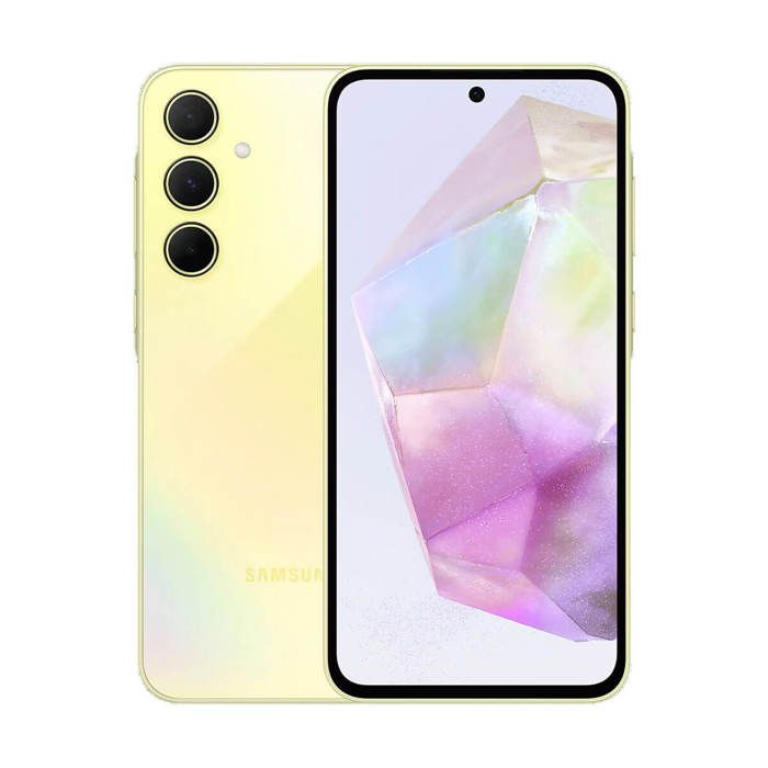 Samsung Galaxy A35 5G 6 Go/128 Go Jaune (Awesome Lemon) Double SIM SM-A356