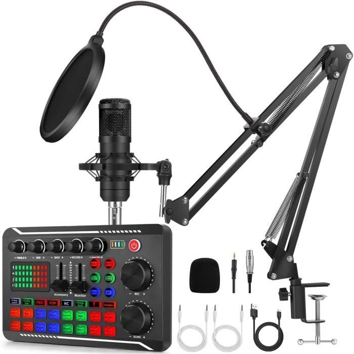 Alimentation Fantôme USB 48V PURPLLE - Pour Microphones Condensateur Et Enregistrement Audio