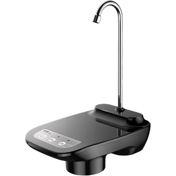 Pompe à Eau Électrique, Distributeur de Bouteille d'Eau Blanc à un Bouton USB Chargeant pour le Camping pour le Pique-Nique pour le Bureau