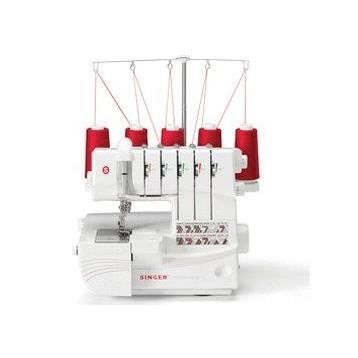 Machine à coudre - Singer - Overlock Professional 5 - 14 programmes - Vitesse 1300 pts/min - Crochet IDT