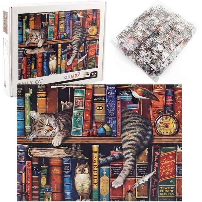Puzzle 1000 Pièces – Maison Chaleureuse 70x50 Cm – Défi Détente, éducatif, Cadeau Adulte Enfant 8+