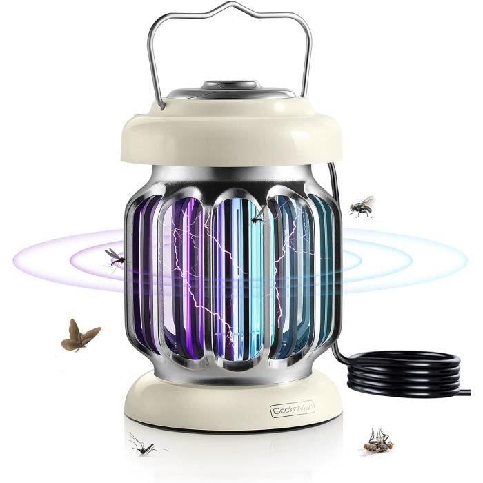 Lampe Anti Moustique Double Grille, 20W UV Anti Insectes Volants Electrique Intérieur Efficace