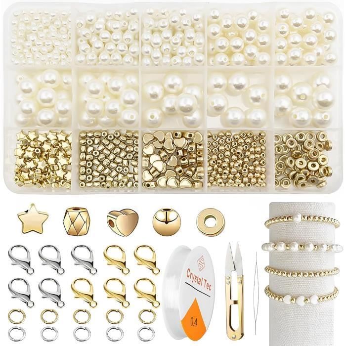 Planche à Perles En Bois Massif - 39,2 X 28 Cm - Outil Pour Créer Bracelets, Colliers Et Bijoux DIY - 10