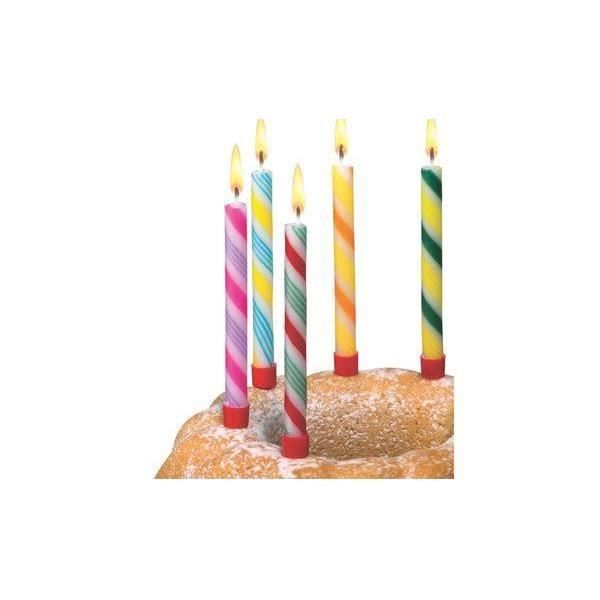 Bougies D Anniversaire Canne De Bonbons En Cire Cdiscount Maison
