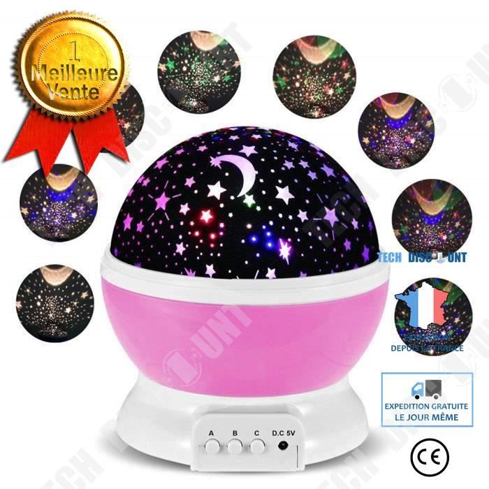 Machine à Sons Et Projecteur étoiles Pour Bébé - 11 Berceuses, 13 Sourates, Lumière Colorée Changeante