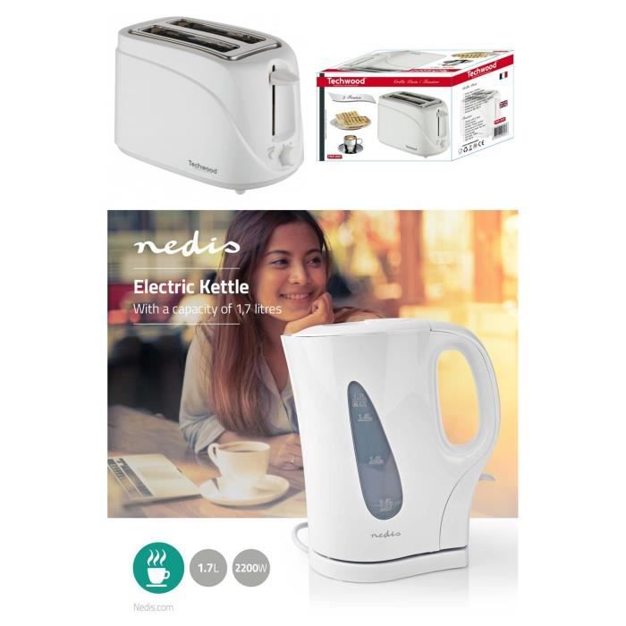 Techwood Pack Bouilloire + Grille pain - vue 3