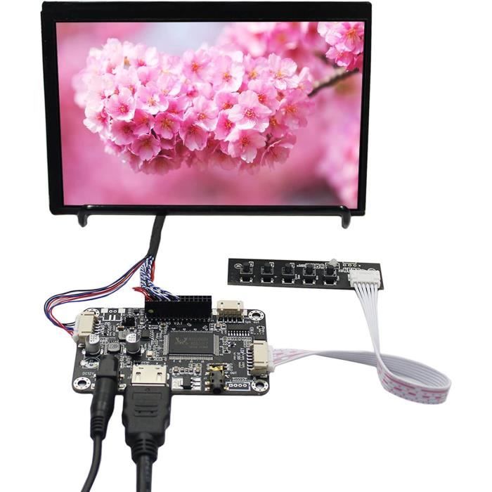 Carte Contrôleur écran LCD EDP 30Pin - Compatible IPS, Résolution 1920x1080, Alimentation USB-C