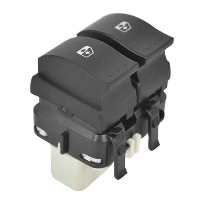 Interrupteur De Vitre électrique Pour Renault Clio II - Commutateur Double Côté Conducteur (conduite à Droite) - Référence 8200 060 045