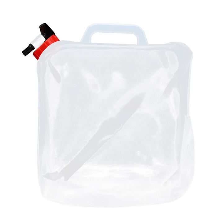 Boîte Stockage Croquettes Chien Réservoir D'eau Pliable Felenny 18L - Portable Avec Robinet Pour Camping Réservoir Sans BPA Extérieur