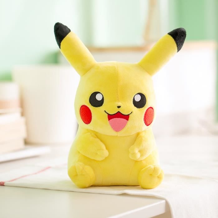 Pok mon Peluche Pikachu 20 cm Pok mon Pikachu assis en peluche