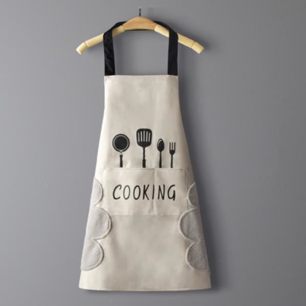 Tablier De Cuisine à Manches Longues - Imperméable, Résistant à L'huile, Unisexe !