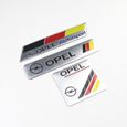 Tuning extérieur,Autocollants de décoration de voiture, logo 3D en Aluminium, Badge pour Opel Astra H - Type For OPEL 3-1