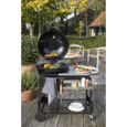 Barbecue charbon avec desserte LIVOO DOC272 - Acier émaillé - Surface cuisson 54 cm-1