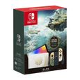 Console Nintendo Switch OLED The Legend of Zelda: Tears of the Kingdom Version JP Chargeur US + Adaptateur US-FR-1