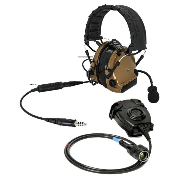 Bandeau Détachable Pour Casque Comtac II/III – TPE Extensible, Noir