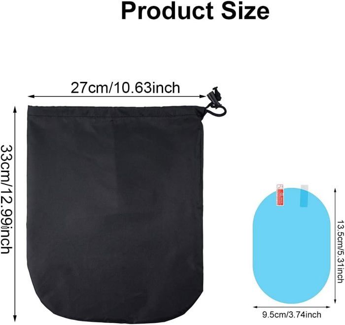 Antigivrage Rétroviseur Housses De Rétroviseurs Anti-Gel Et Neige - 2 Pièces Imperméables Pour Voiture, SUV, Camion Housses Rétroviseur Voiture