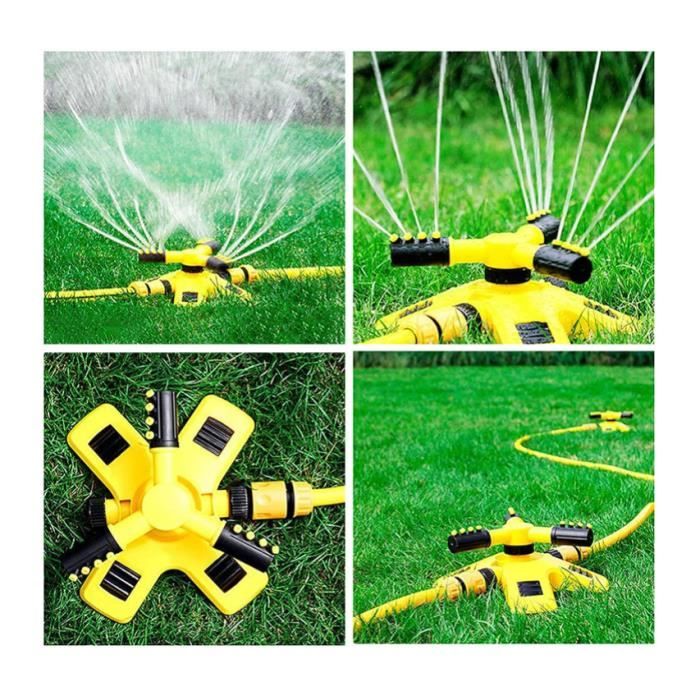 Arroseur De Jardin,Système D'Arrosage Rotatif Automatique À 360