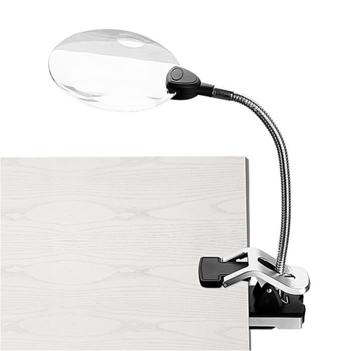 Loupe optique,Loupe éclairante à fort grossissement avec lampes Led — free download