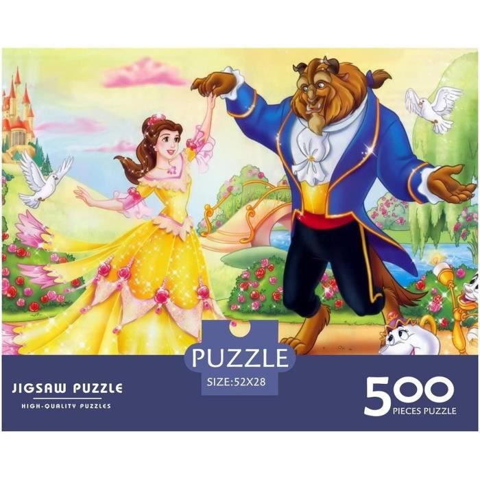 Puzzle Adulte 1000 Pieces La Belle Et La Bête Puzzles Movie Role Puzzle ...