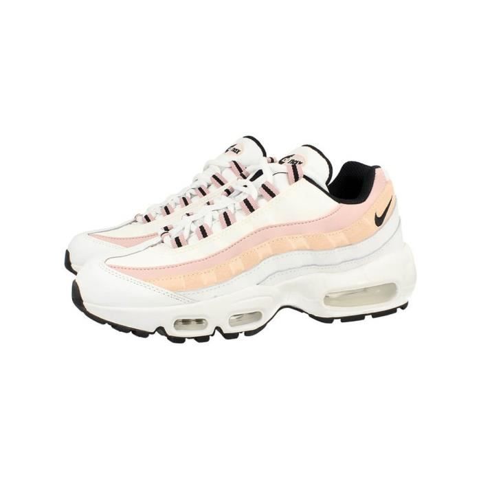 Air max 95 shop blanche et rose