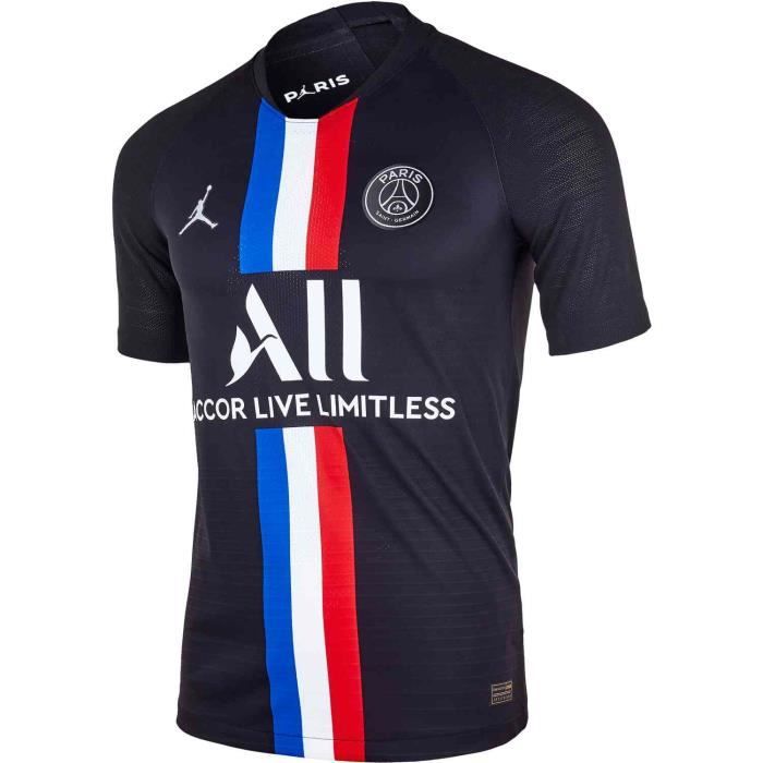 Maillot PSG Domicile 2018-2019 Nike Vapor - Flocage UCL Mbappé, Taille L (neuf)