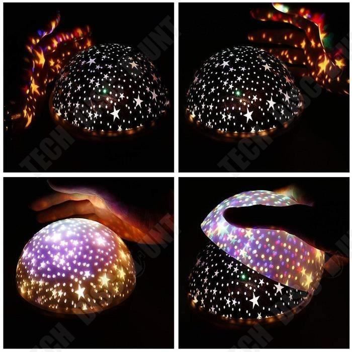 Projecteur LED étoiles Et Ciel étoilé Pour Chambre - Effets Lumière USB - Fonction Timer - Pour Ambiance Et Décoration