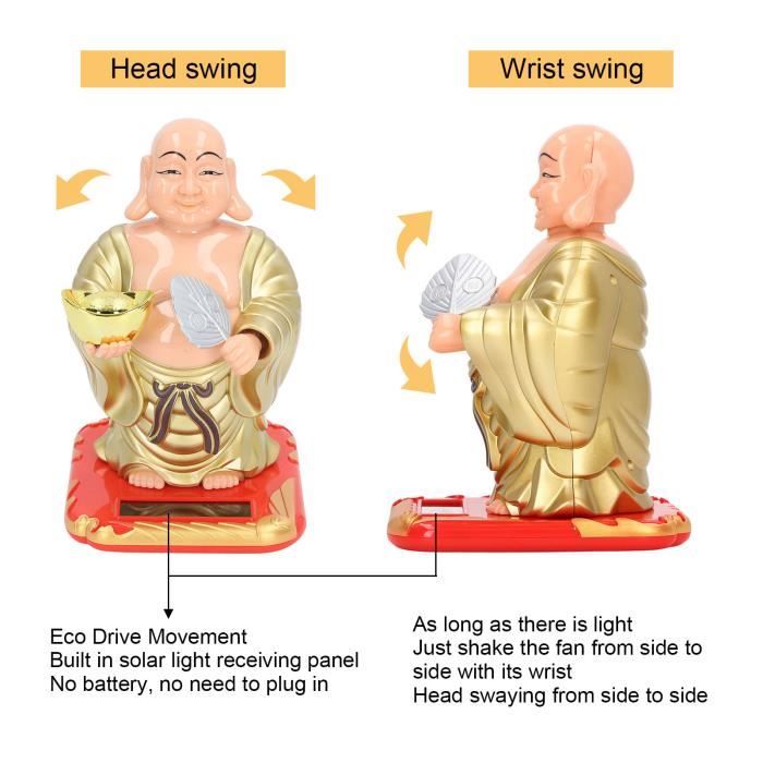 Figurine De Bouddha Maitreya, Ornement De Voiture, Mignon