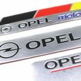 Tuning extérieur,Autocollants de décoration de voiture, logo 3D en Aluminium, Badge pour Opel Astra H - Type For OPEL 3-2