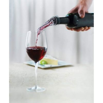 Aérateur de vin et bouchon de bouteille de vin (paquet de 2) - Bouchon  économiseur de vin - Aération du bec verseur et rebouchon