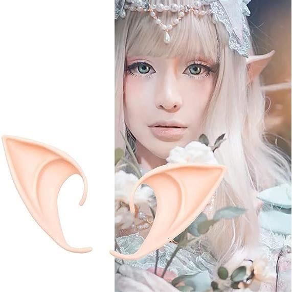 Oreilles D'Elfe Aomig En Latex - Cosplay Halloween - Adulte/Enfant - 3 Tailles