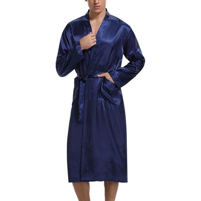 Peignoir en online satin homme