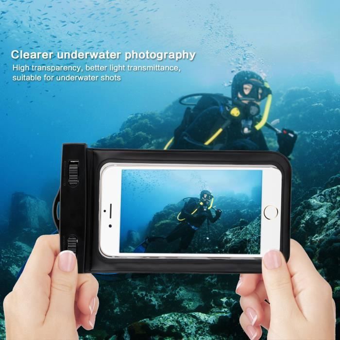 Pochette étanche A003 Universel Compatible iPhone et Samsung