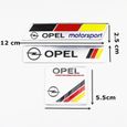 Tuning extérieur,Autocollants de décoration de voiture, logo 3D en Aluminium, Badge pour Opel Astra H - Type For OPEL 3-3