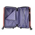 Valise Grande taille 4 roues 75cm ABS Rose Gold - Classiq - Trolley ADC-3
