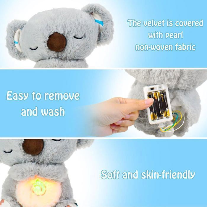 Peluche Koala Réconfortante - Environ 18 Cm, Douce Et Câline, Idéale Pour Enfants Et Adultes Besoin De Réconfort