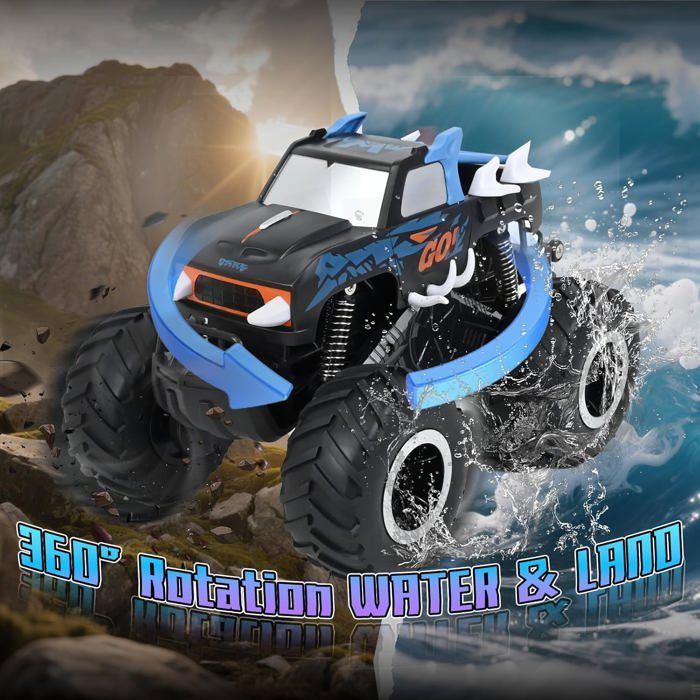 Voiture RC 1/14 Tout-terrain 4WD – 40 Km/h, 2 Batteries 1300mAh, 2 Jeux De Pneus – Prête à Rouler