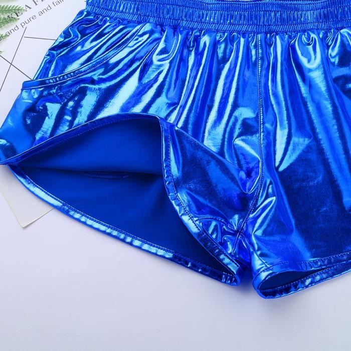 Short store brillant homme