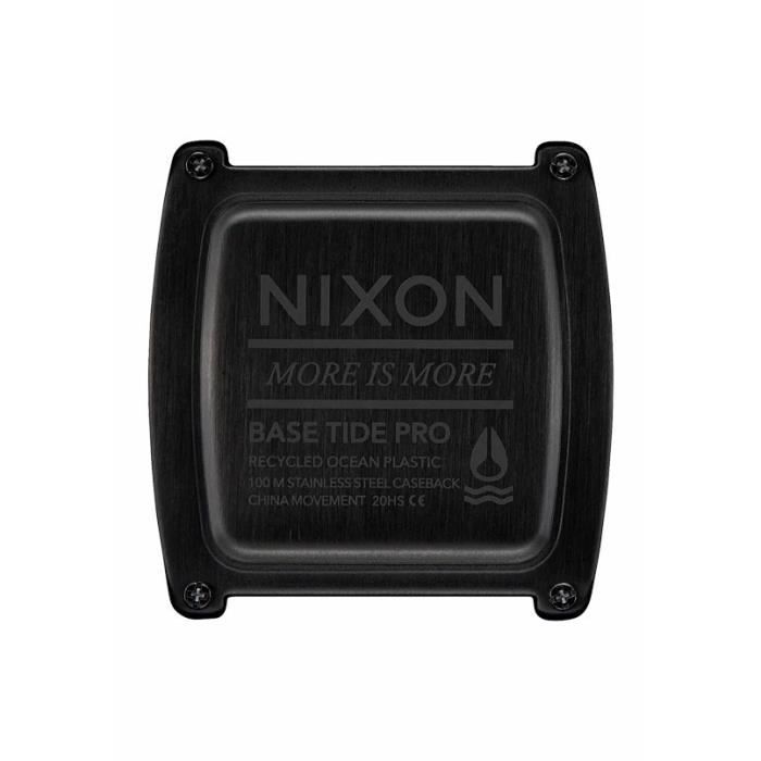 Montre Nixon Base Tide Pro red black TU Achat vente pack