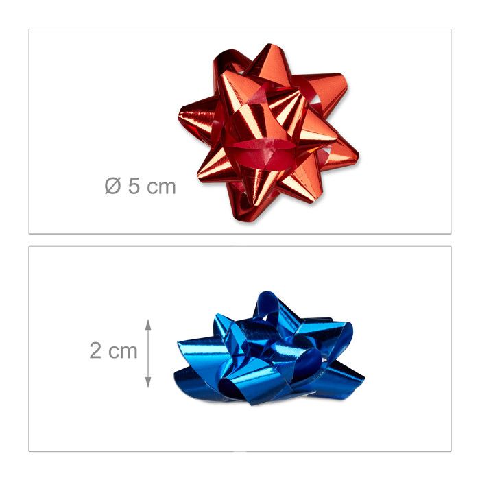 Cocarde Pour Cadeau, Nœuds Pour Cadeaux De Noël, Nœuds Pour Paquets