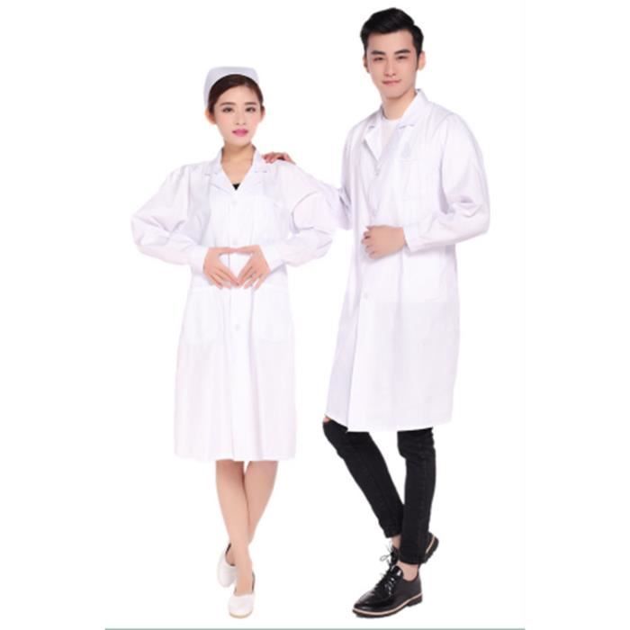 Blouse blanche chimie clearance gémo