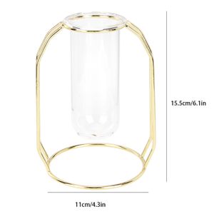 Grand Vase Ovale En Verre Transparent - 35.5 Cm De Haut - Style Art Déco - Occasion