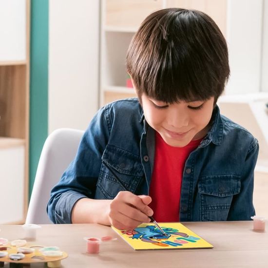 Ravensburger CreArt Kids – Peinture Par Numéros – Écureuil Au Printemps – 18x24 Cm – Dès 9 Ans – Effet Scintillant