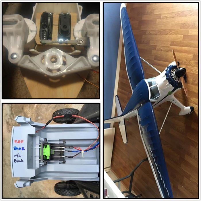 POFET Lot de 20 rallonges de servo, 20 cm, 3 broches, tête mâle, tête Futaba femelle pour avion RC