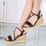 sandales talons confortables