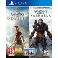 Assassin's Creed Odyssey + Assassin's Creed Valhalla - Jeu PS4 - Compilation-0